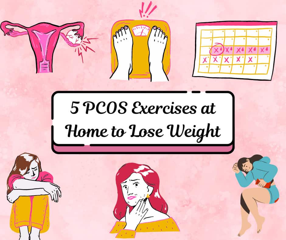 5 PCOS Exercises at Home to Lose Weight